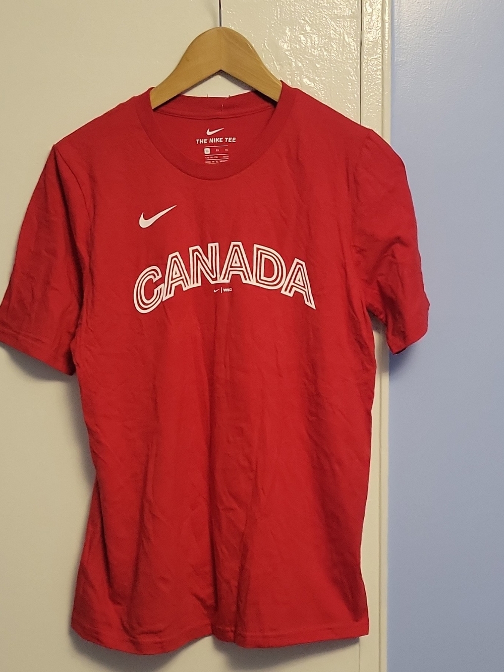 Nike Red 'CANADA' Short Sleeve Tee